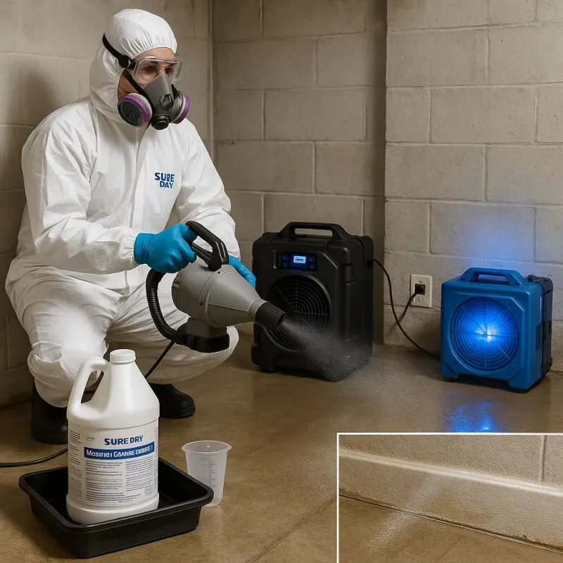 Sanitization and Odor Removal process in Walford, IA